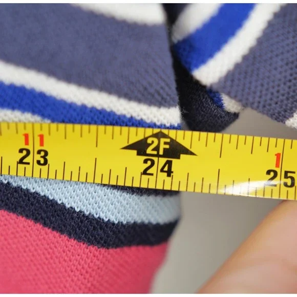 Ralph‎ Lauren Polo Shirt Men's Size XL Pink Striped - Picture 5 of 7